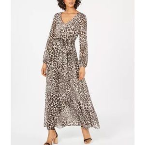 INC- Animal Print Maxi Dress